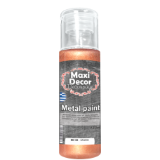 Ακρυλικό Μεταλλικό Χρώμα 130ml Maxi Decor Χαλκός ΜE129_ME129130